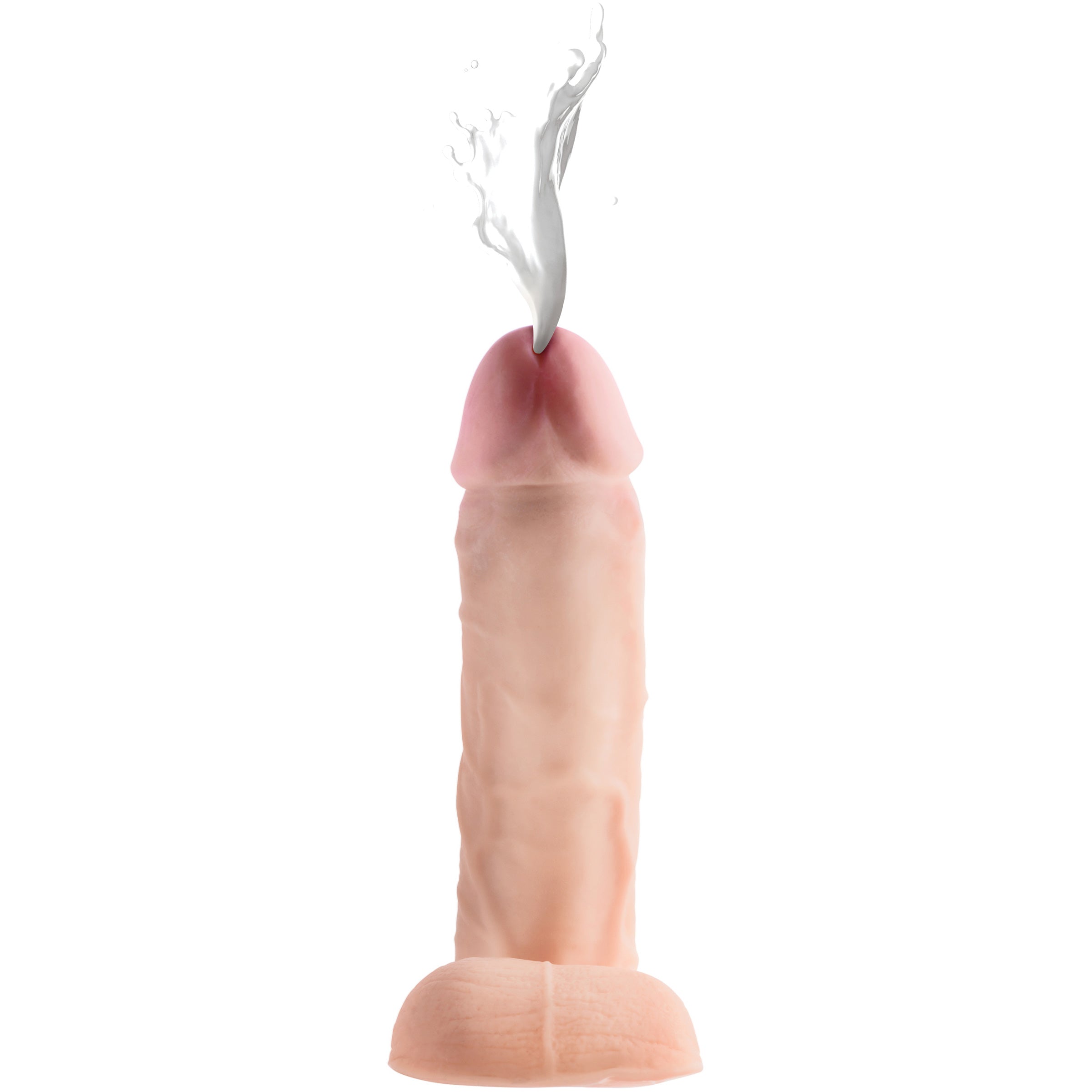 Loadz 10 Inch Realistic Dual Density Squirting Dildo Flesh