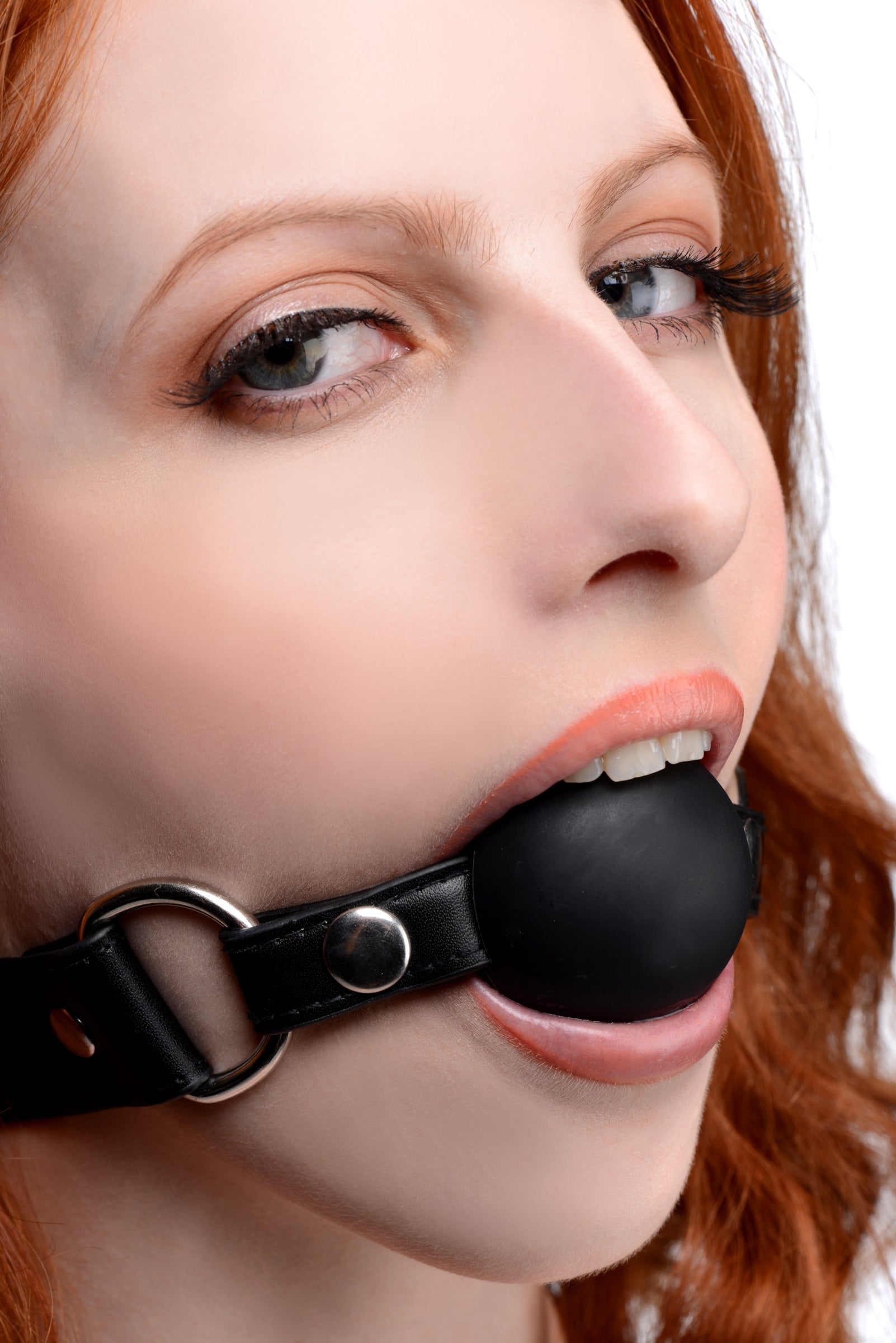 STRICT Interchangeable Silicone Ball Gag Set Black