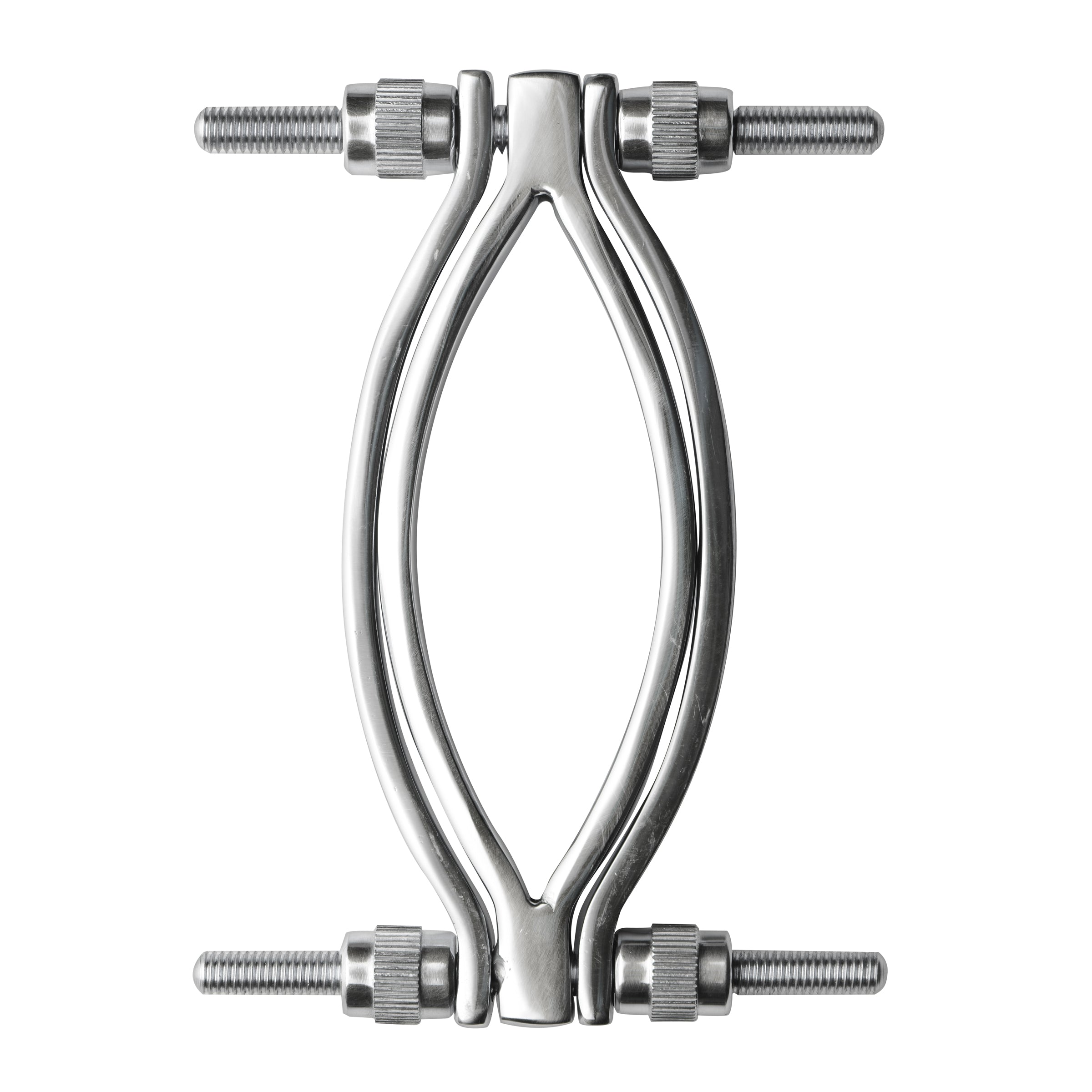 Master Series Stainless Steel Adjustable Pussy Clamp Grey