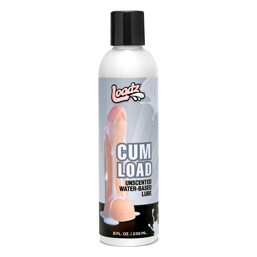Loadz Cum Load Unscented Water-Based Semen Lube- 8 oz White / 8 oz