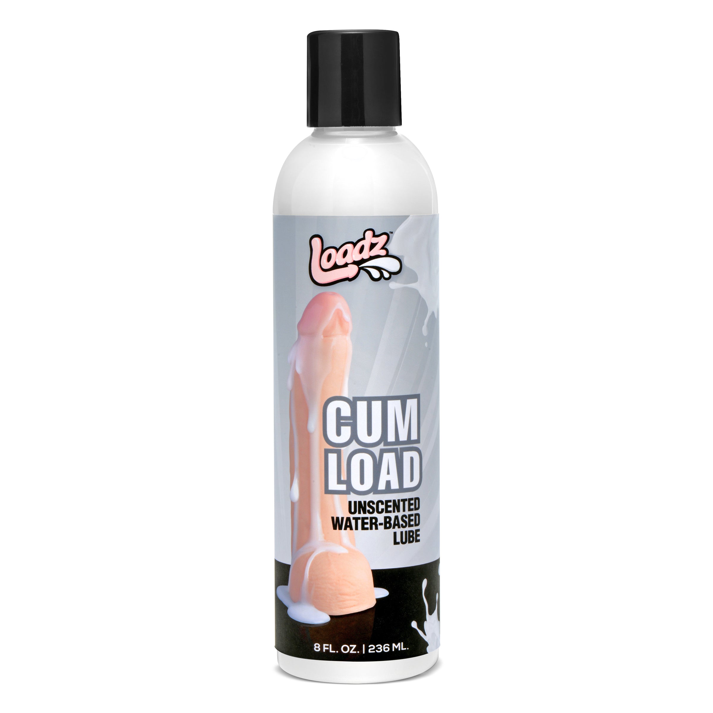 Loadz Cum Load Unscented Water-Based Semen Lube- 8 oz White / 8 oz