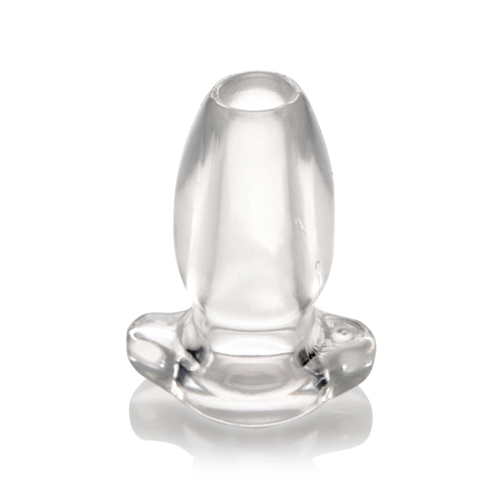 Master Series PeepHole Clear Hollow Anal Plug Clear