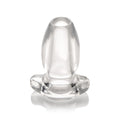Master Series PeepHole Clear Hollow Anal Plug Clear