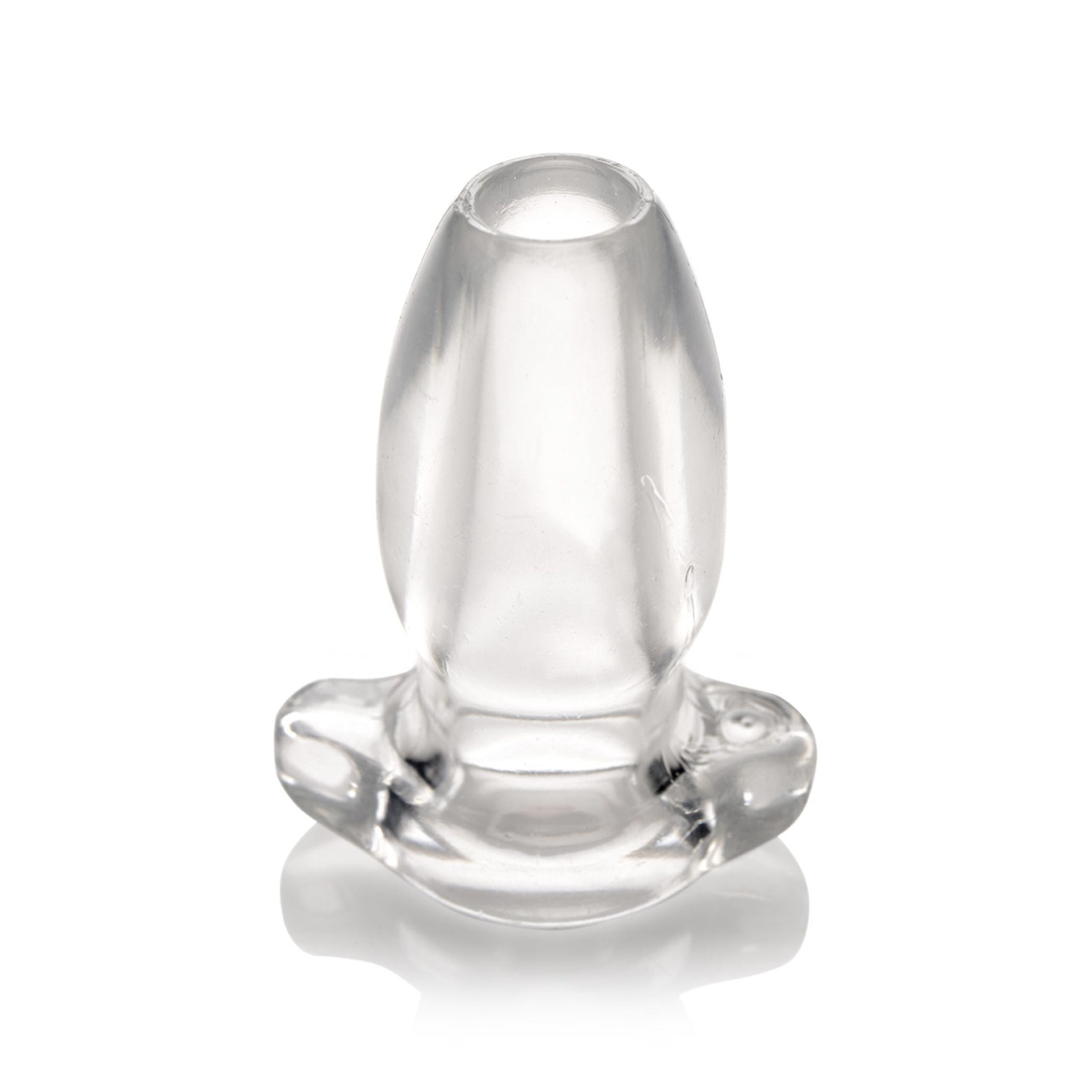 Master Series PeepHole Clear Hollow Anal Plug Clear