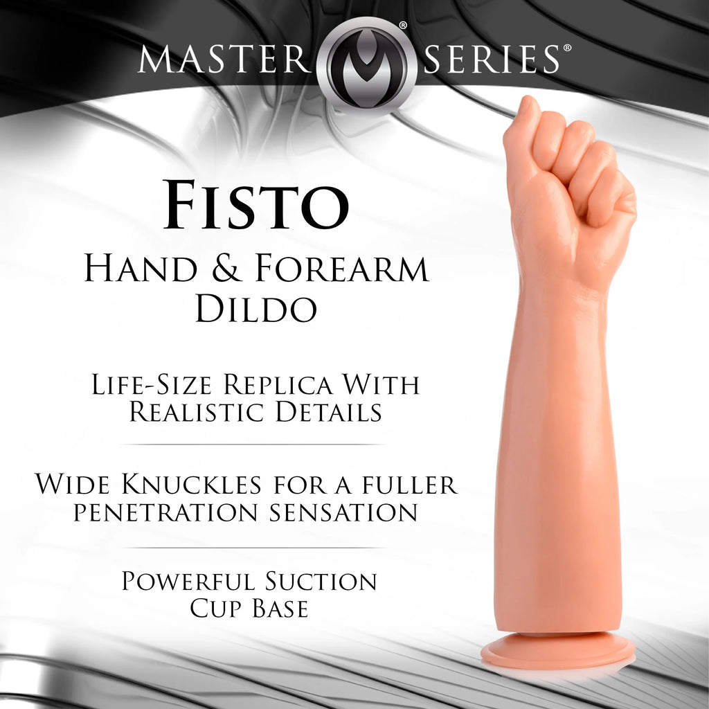 Master Series Fisto Clenched Fist Dildo - IntimaVibes