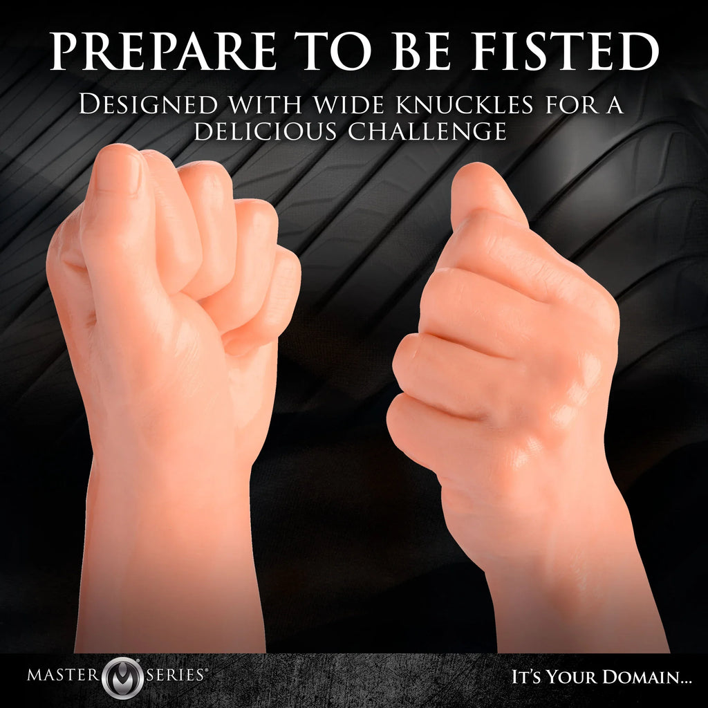Master Series Fisto Clenched Fist Dildo - IntimaVibes