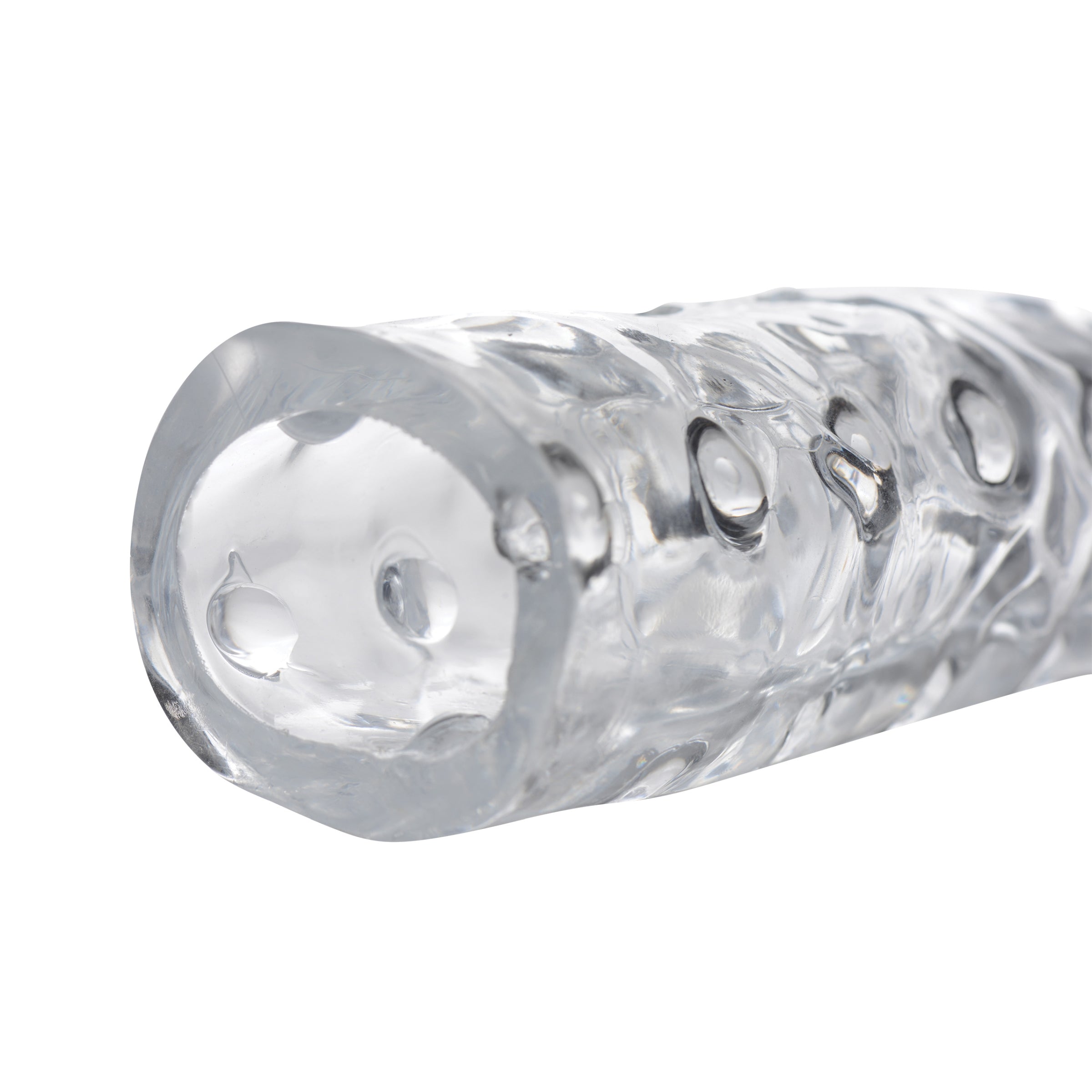 Size Matters 3 Inch Clear Penis Enhancer Sleeve Clear