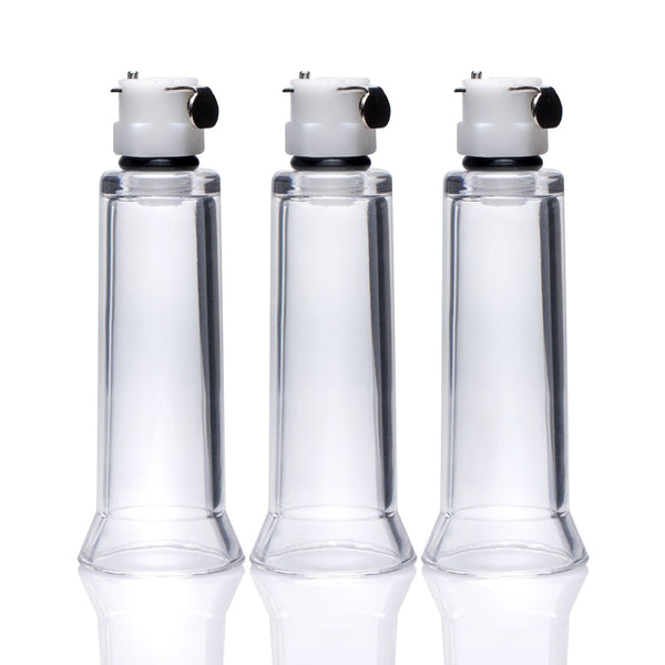 XR Brands Clit and Nipple Cylinders -Set 3