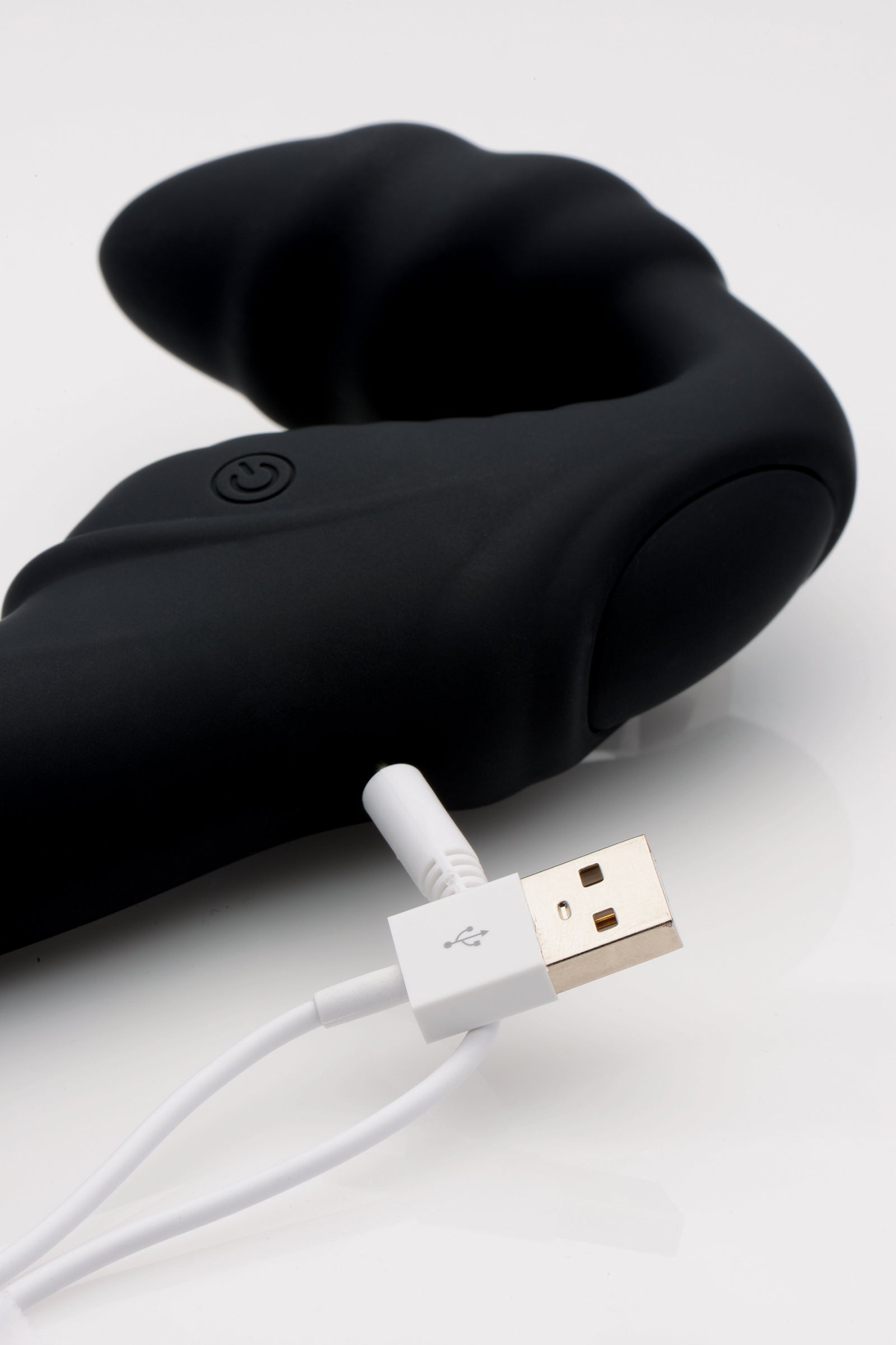 Strap U Pro Rider 9X Vibrating Silicone Strapless Strap On with Remote Control Black