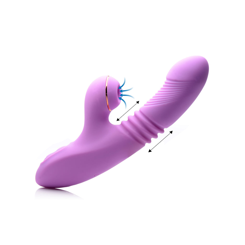 Shegasm Shegasm Thrusting Suction Rabbit Purple
