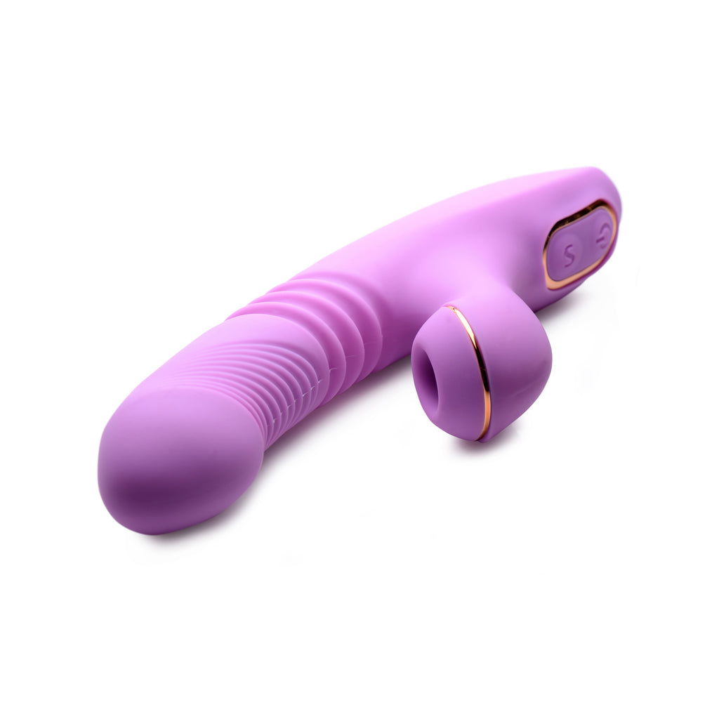 Shegasm Shegasm Thrusting Suction Rabbit Purple