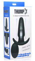 Thump It Kinetic Thumping 7X Medium Anal Plug Black