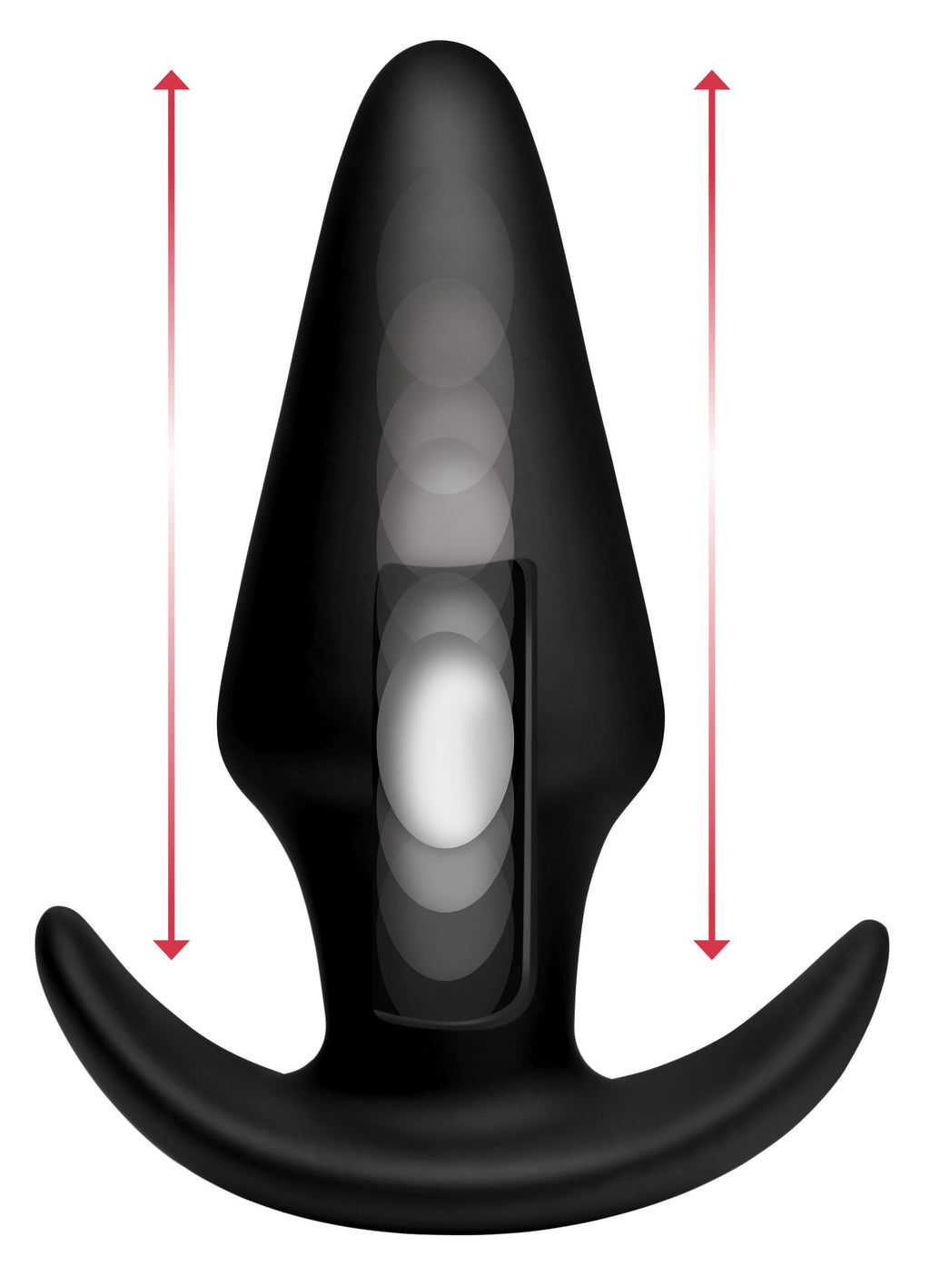 Thump It Kinetic Thumping 7X Large Anal Plug Black