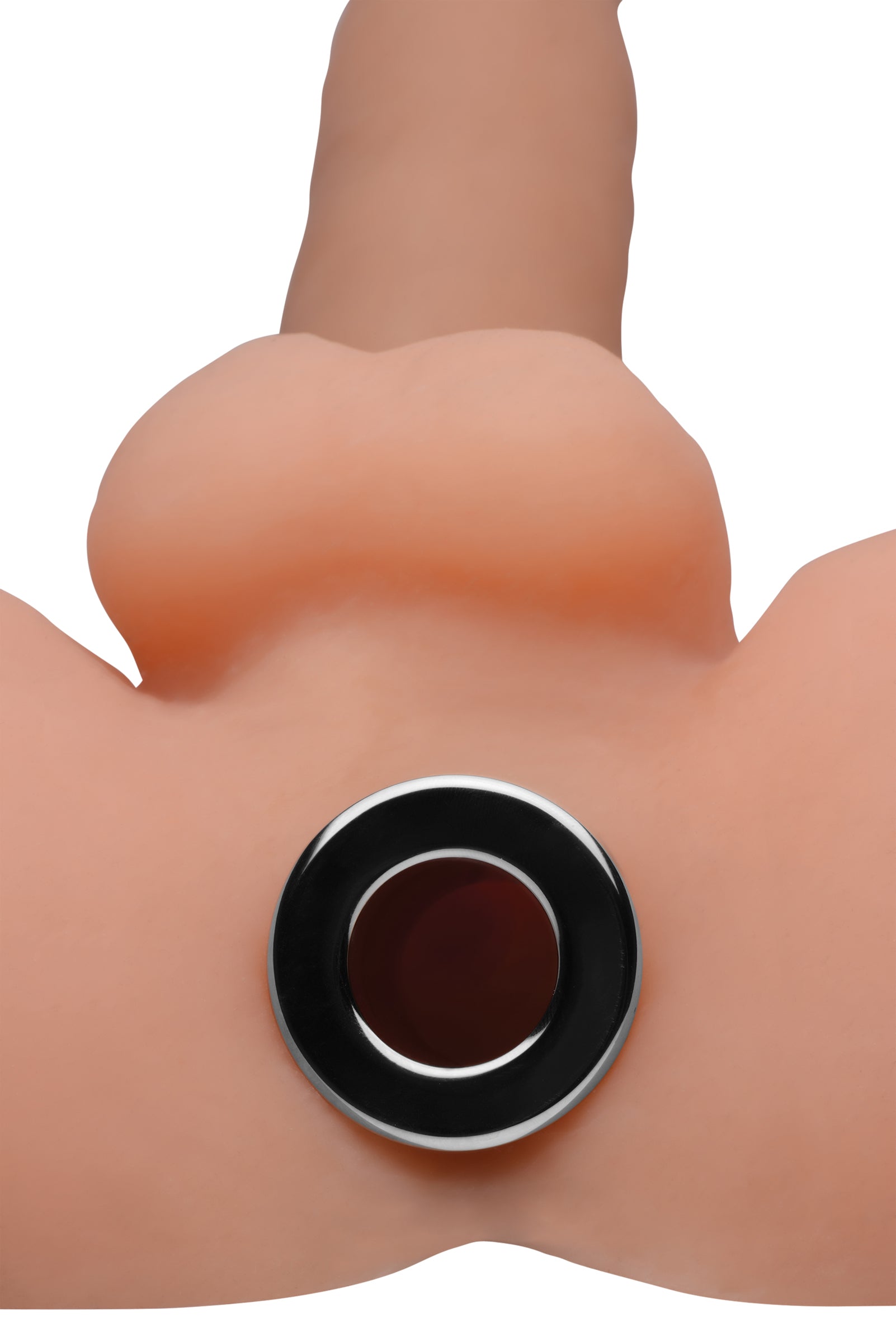 Master Series Medium Abyss 1.7 Inch Hollow Anal Dilator Grey