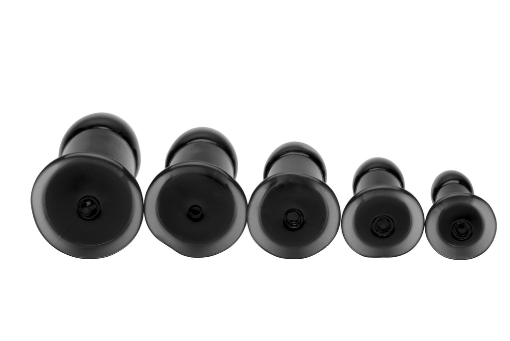 Master Series Premium Butt Plug Training Kit Black