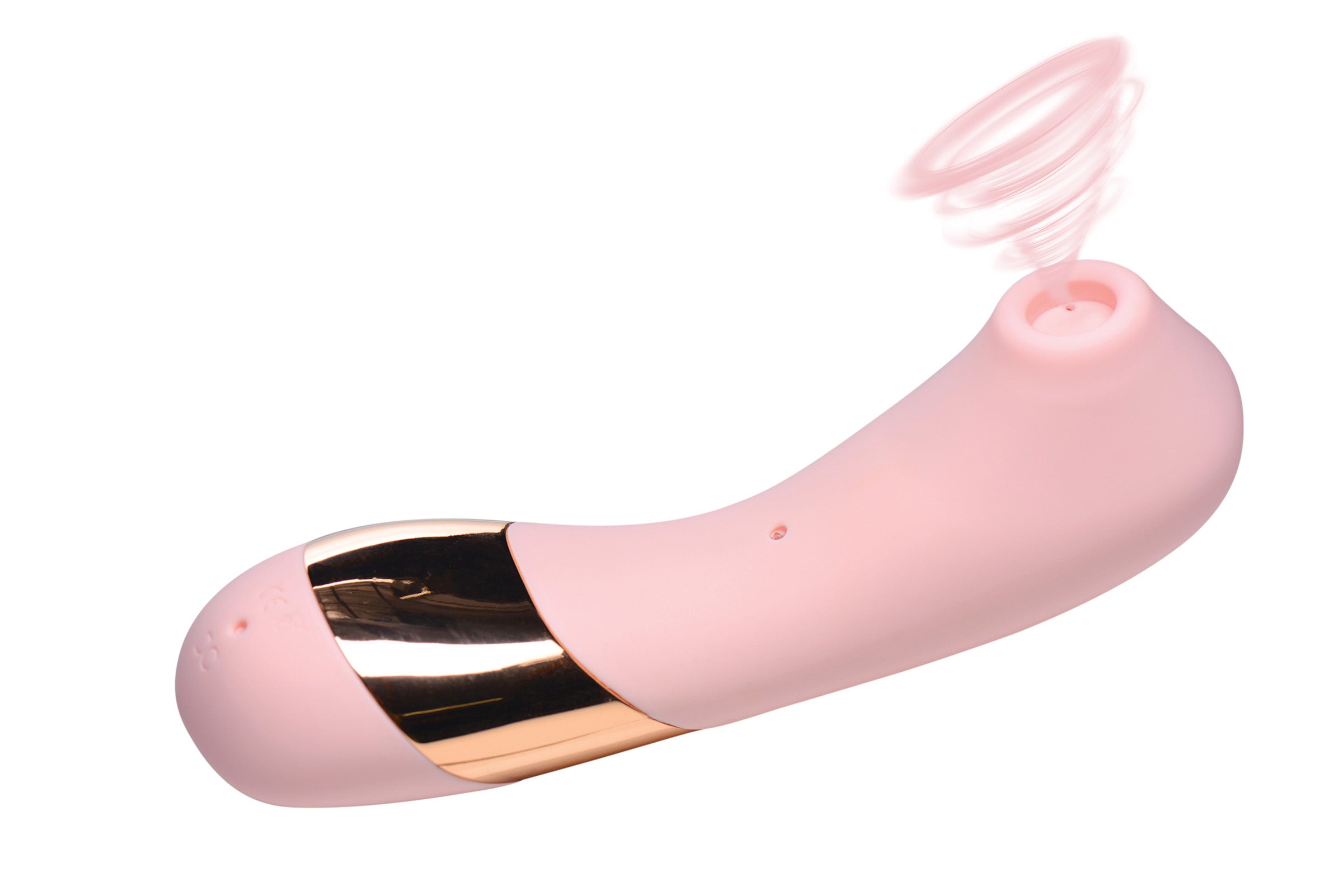 Shegasm Shegasm Tickle Tickling Stimulator with Suction Pink