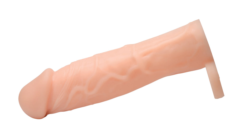 Size Matters 2 Inch Silicone Penis Extension Flesh