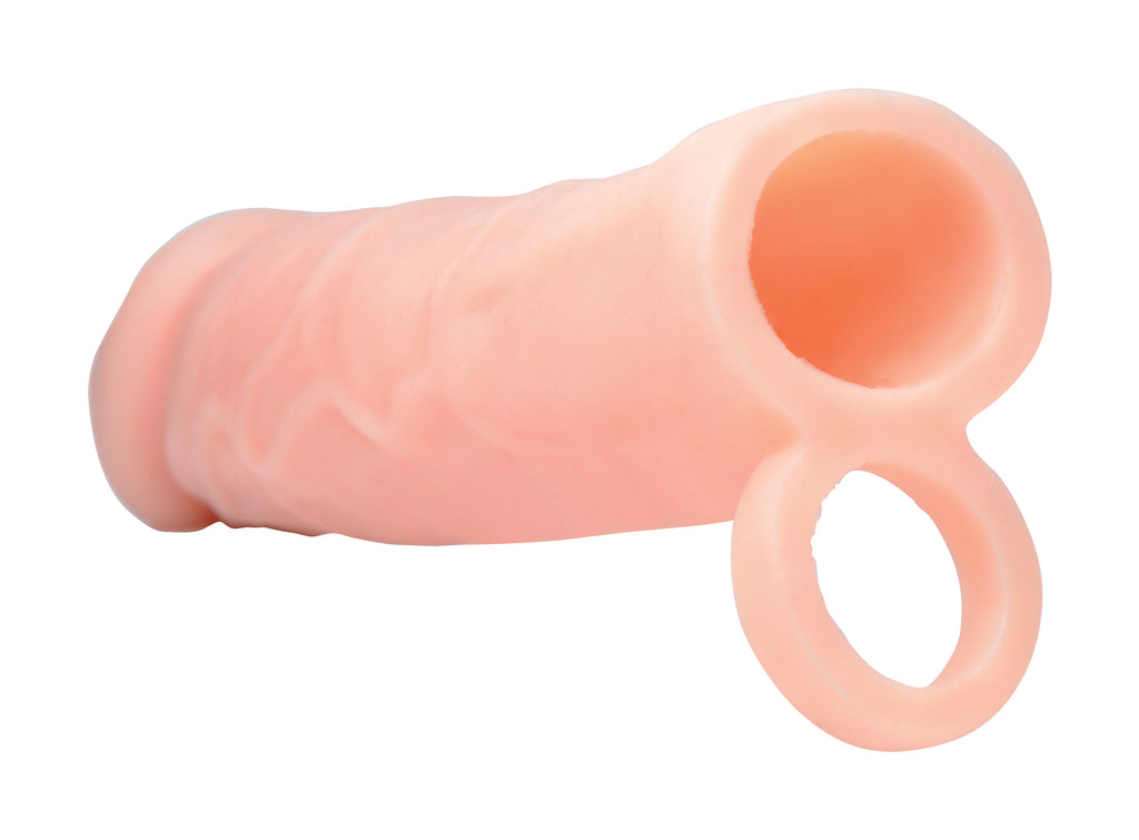 Size Matters 2 Inch Silicone Penis Extension Flesh