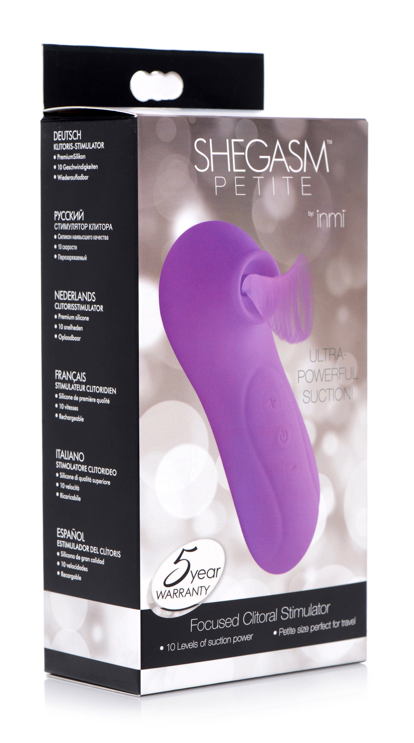 Shegasm Shegasm Petite Silicone Focused Clitoral Stimulator Purple