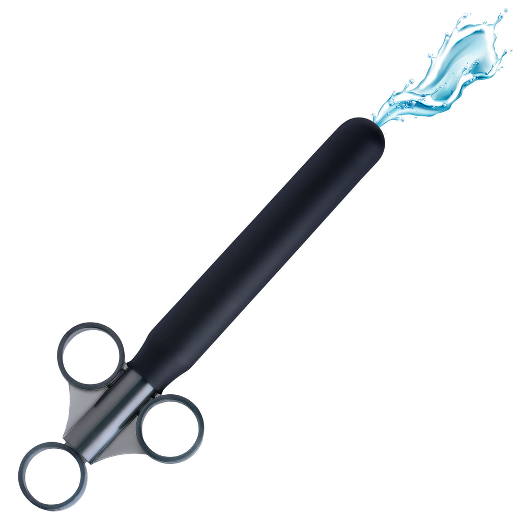 CleanStream Smooth Silicone Lubricant Launcher Black