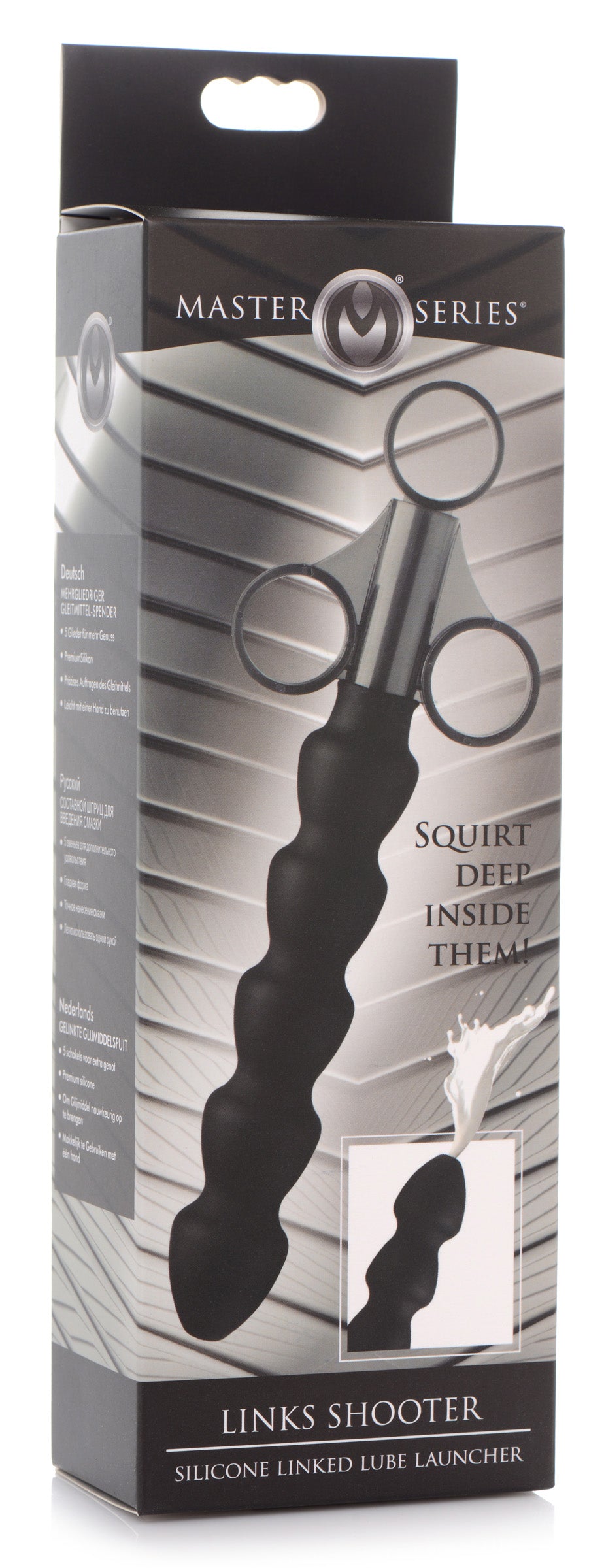 Master Series Silicone Links Lubricant Launcher Black