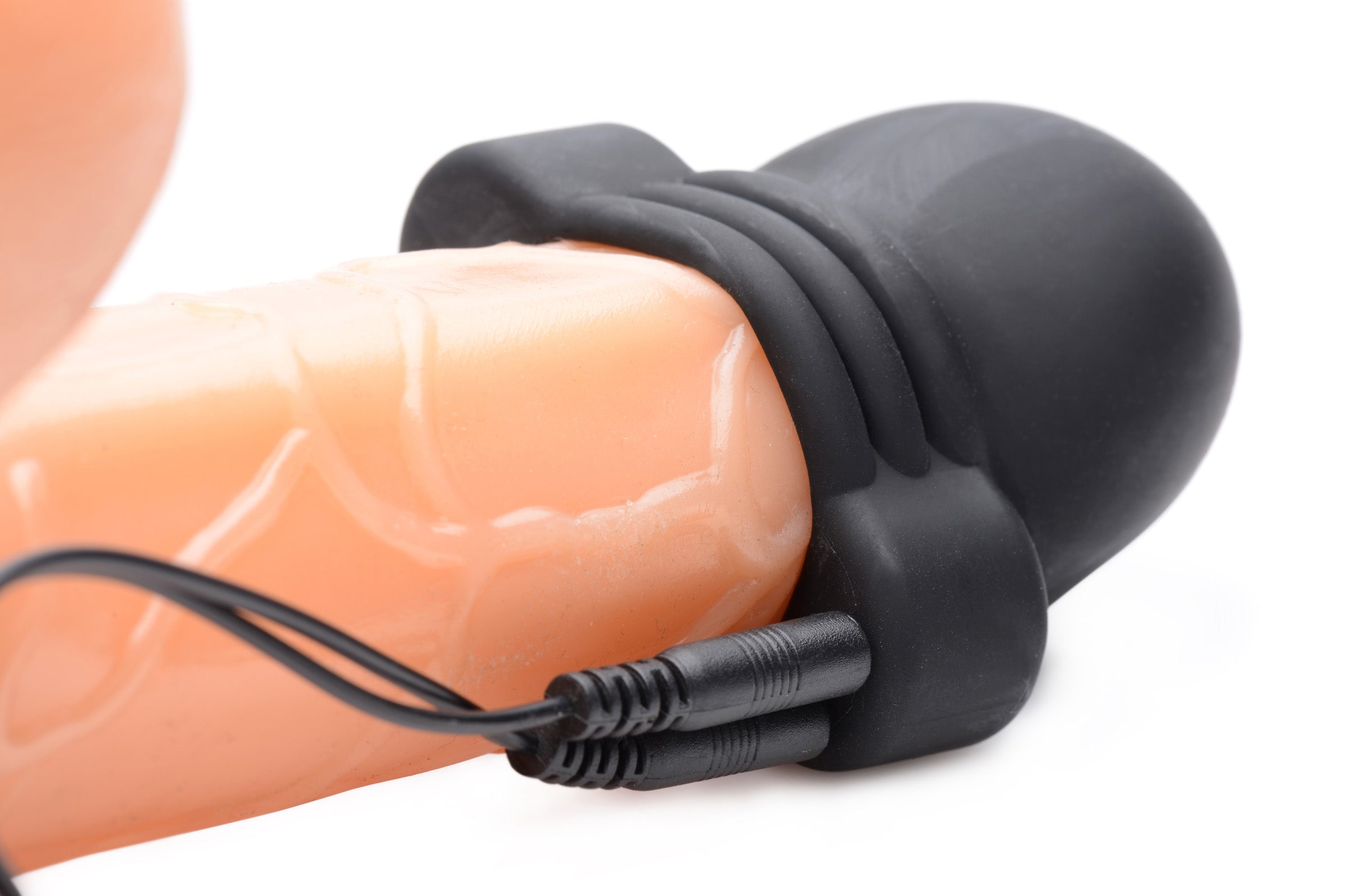 Zeus Electrosex Lightning Hood E-Stim Penis Head Teaser Black