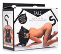 Tailz Cat Tail Anal Plug and Mask Set Black