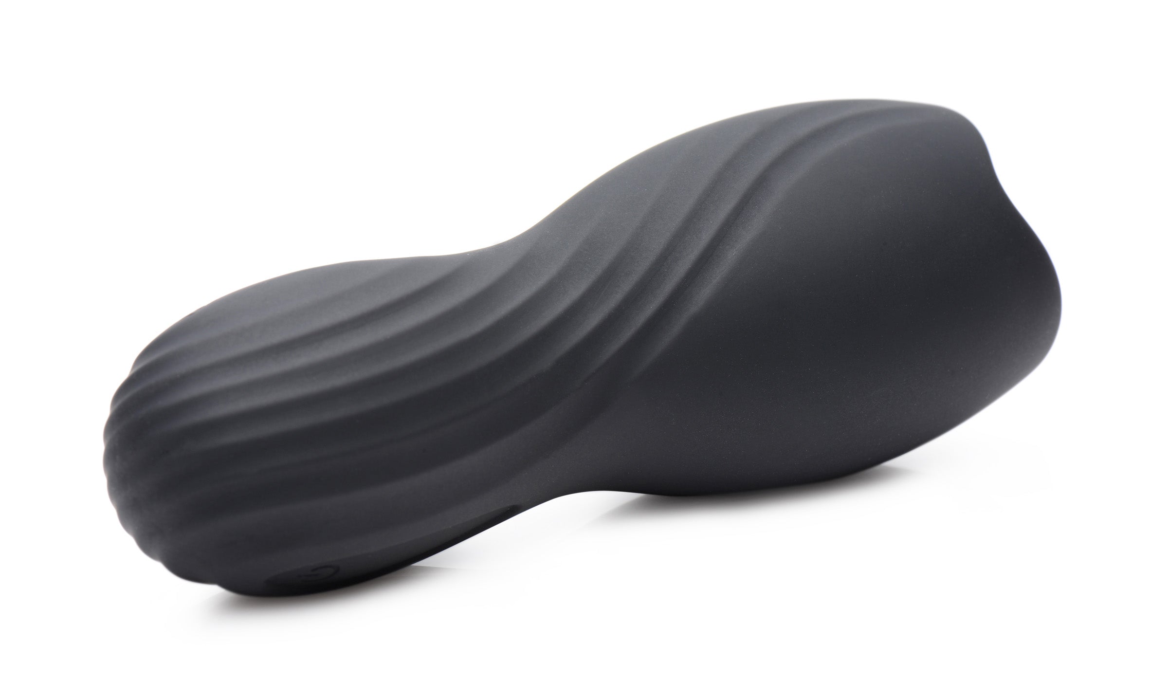 Trinity Men Vibrating Rechargeable Penis Pleaser Black