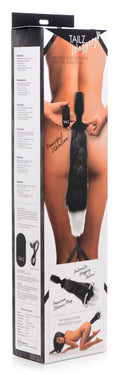 Tailz Remote Control Wagging Fox Tail Anal Plug Black
