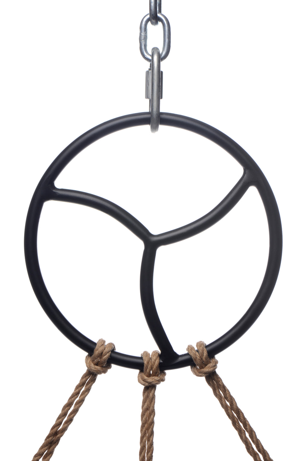 Master Series Shibari Bondage Suspension Ring Black