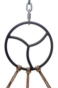 Master Series Shibari Bondage Suspension Ring Black