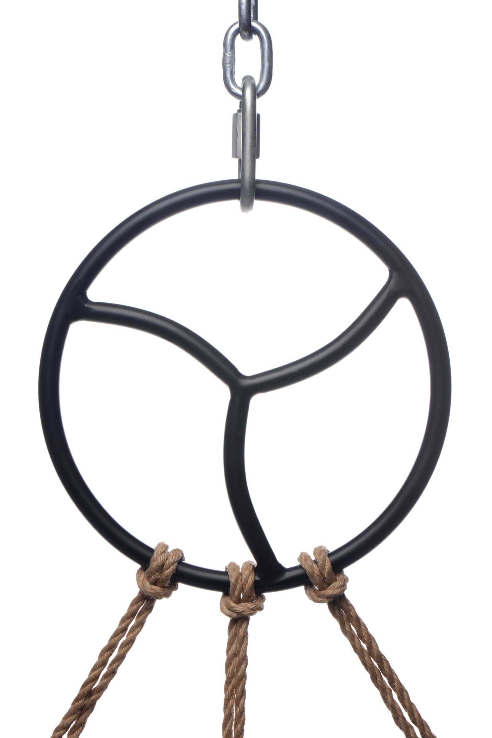 Master Series Shibari Bondage Suspension Ring Black