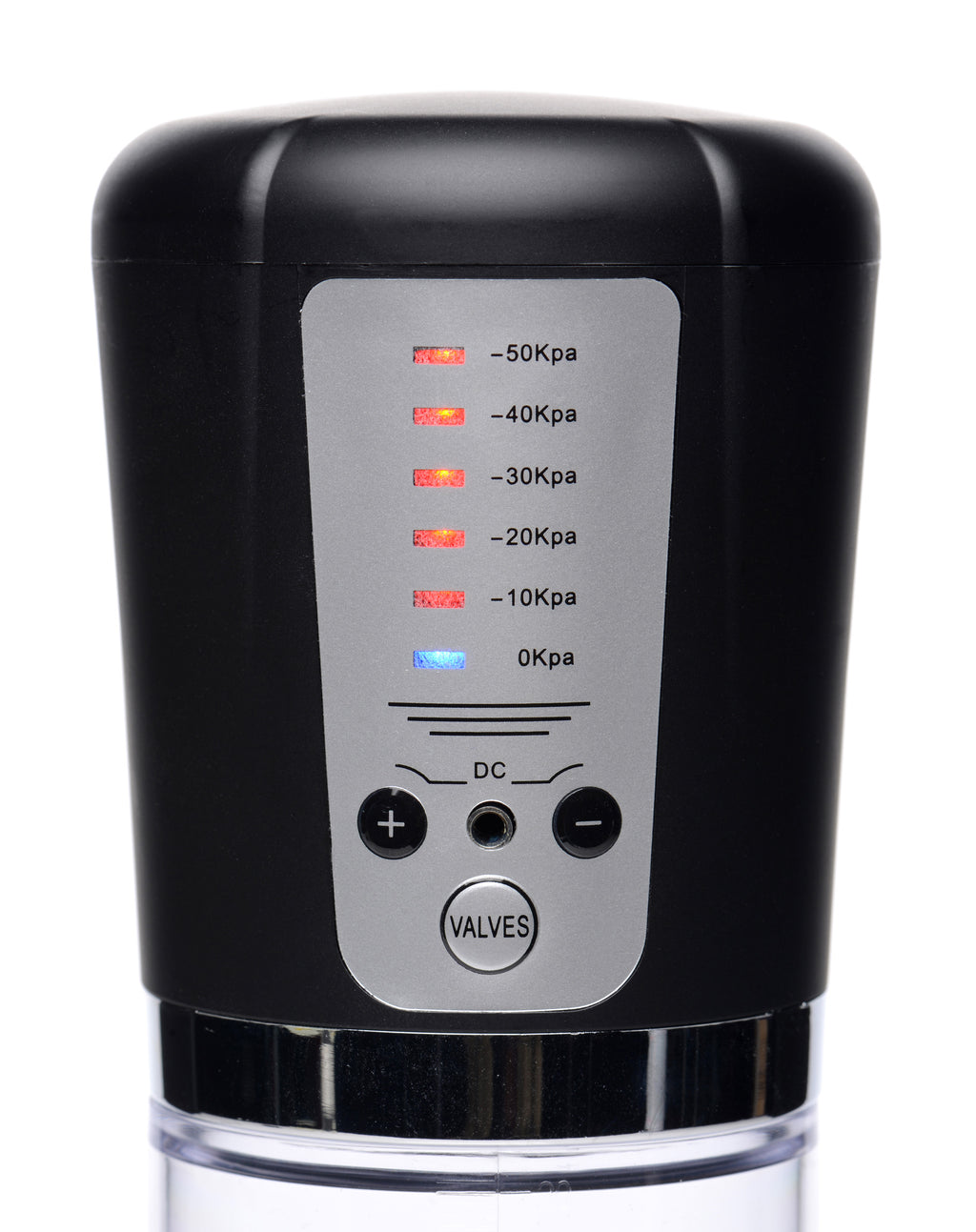 Master Series Pumping Master Multi-power Suction Penis Pump Black