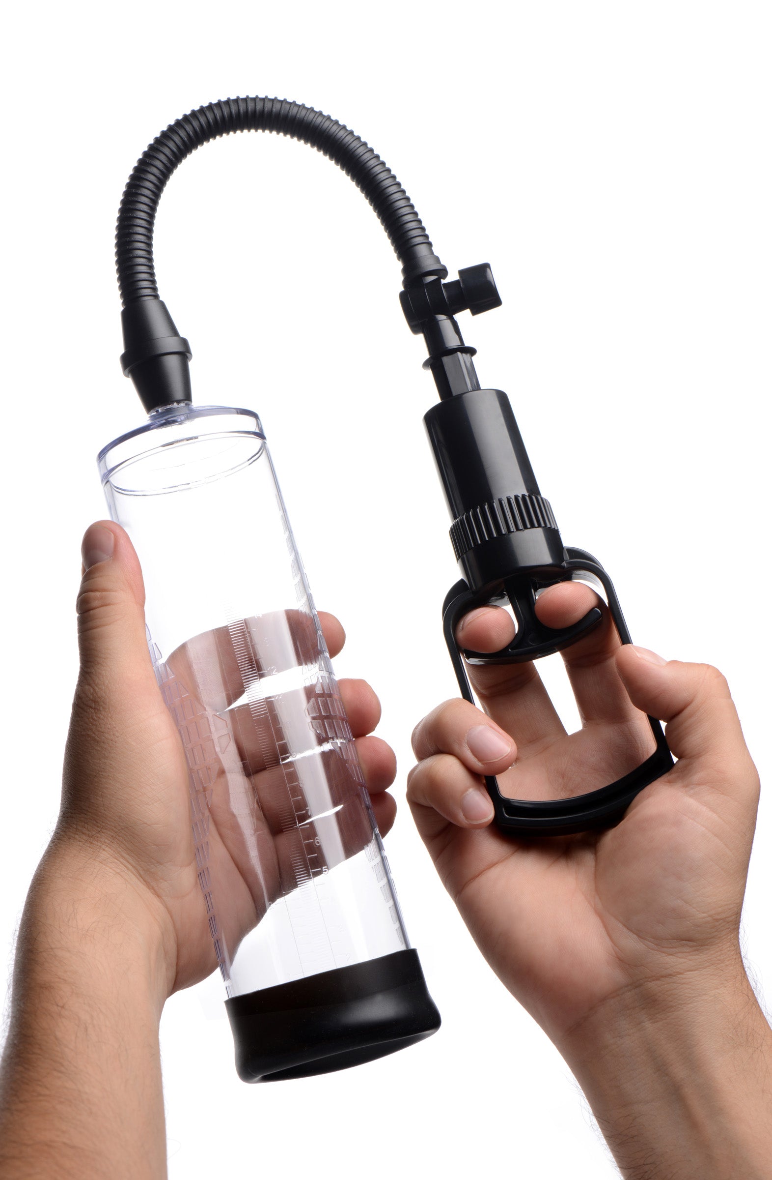 Size Matters Trigger Penis Pump Black