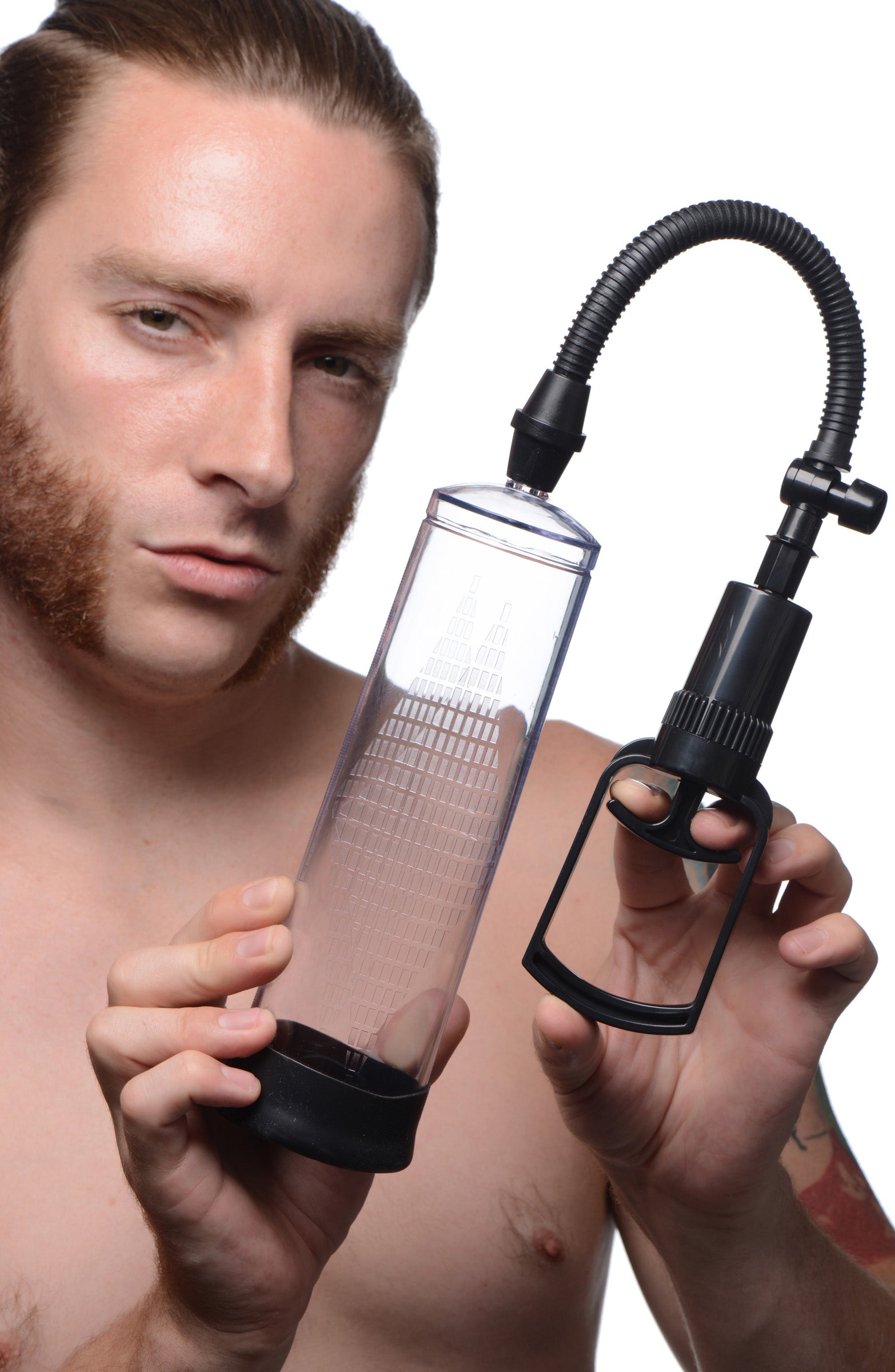 Size Matters Trigger Penis Pump Black