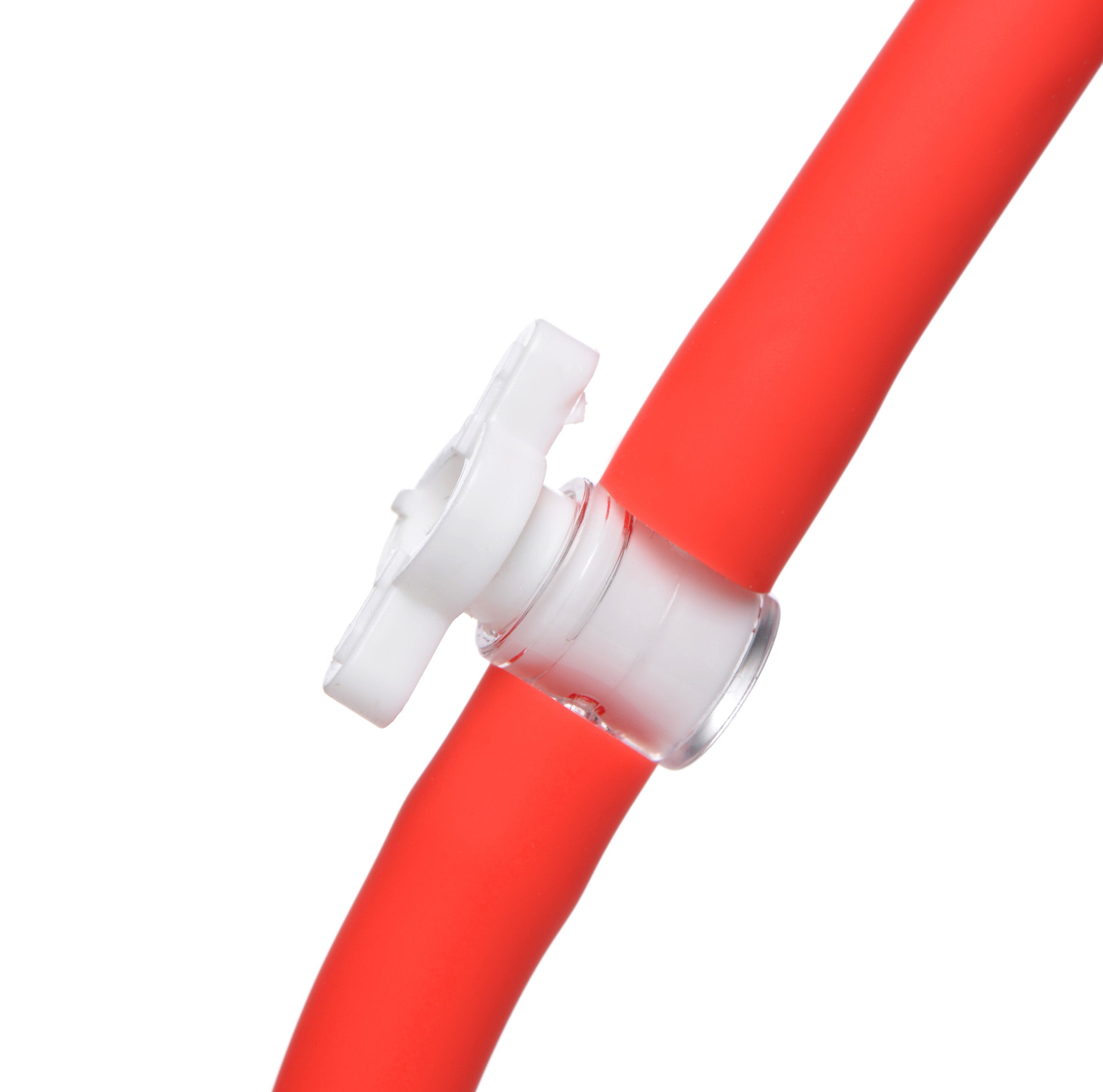 Master Series 3-Way Suck Her Nipple and Clit Pump System Red