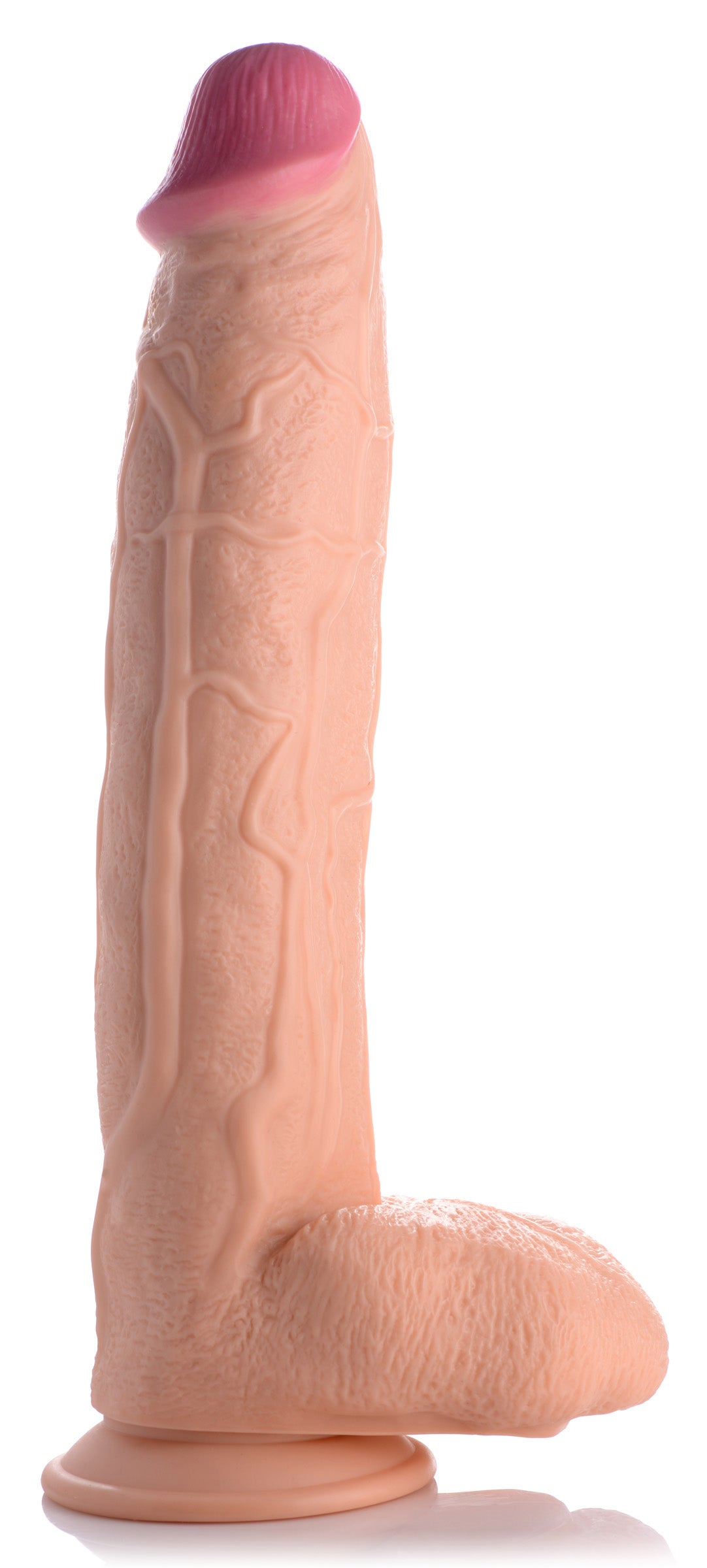 Master Cock Raging Rhino 17 Inch Veiny Dildo - Flesh Flesh