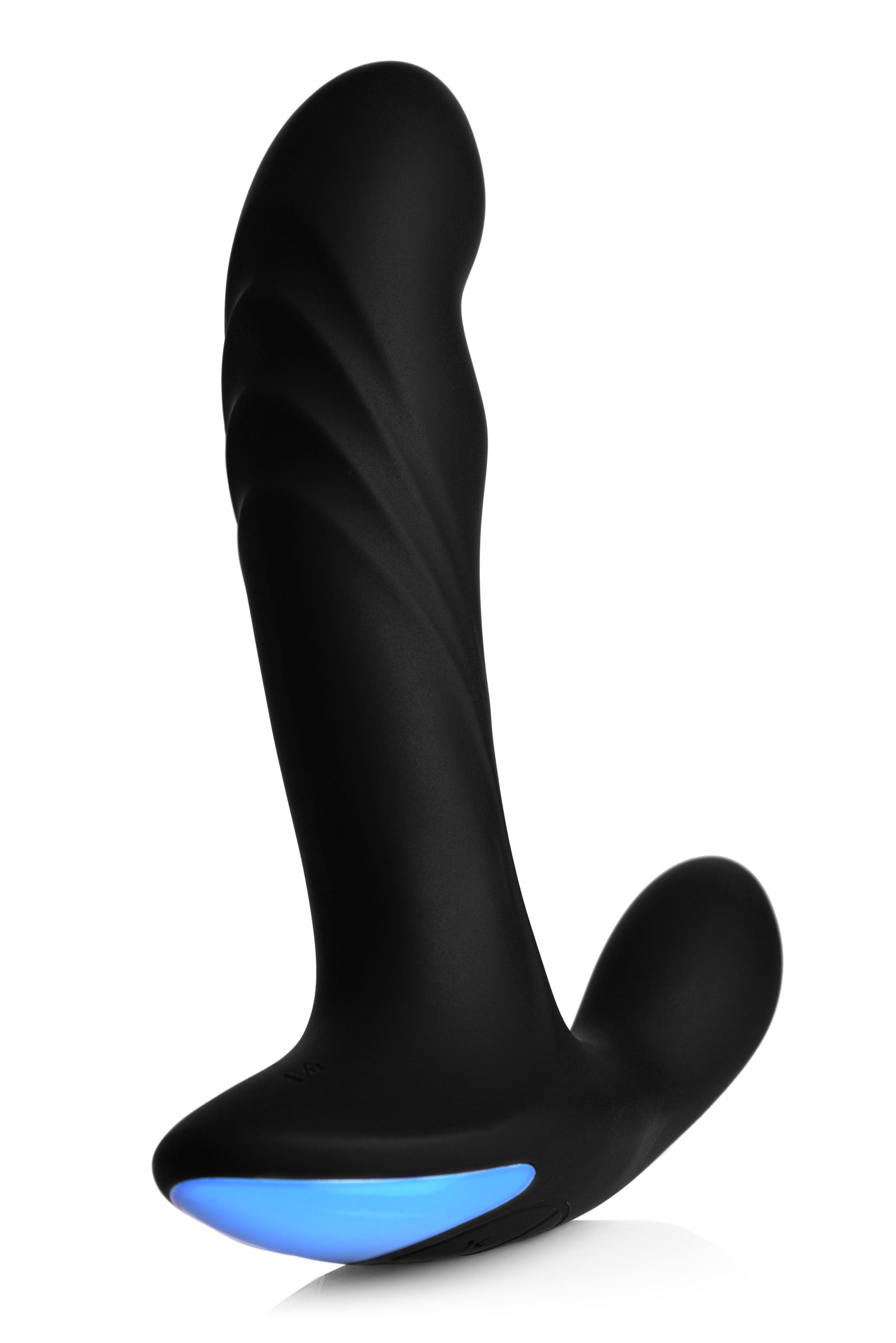 Alpha-Pro 17X P-Trigasm 3-in-1 Silicone Prostate Stimulator Black