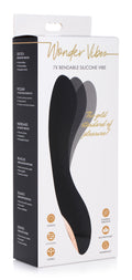 Wonder Vibes 7X Bendable Silicone Vibrator Black