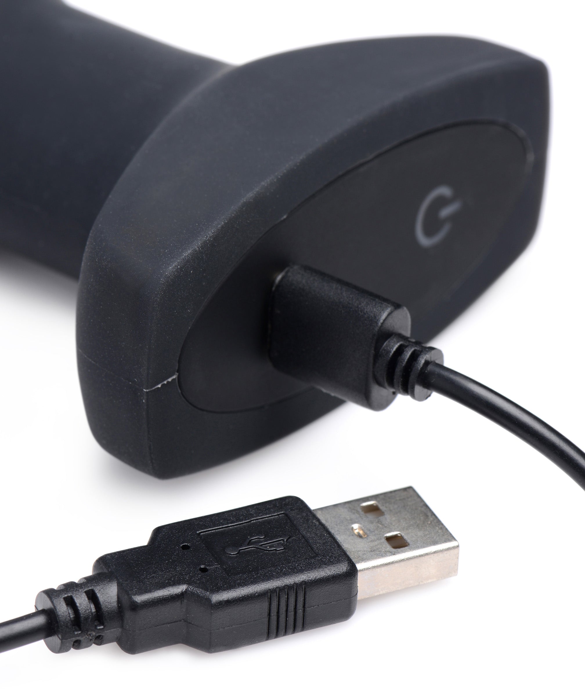 Swell Worlds First Remote Control Inflatable 10X Vibrating Missile Silicone Anal Plug Black