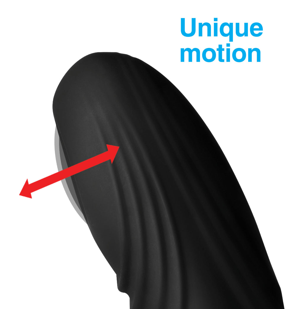 Alpha-Pro 7X P-Thump Tapping Prostate Stimulator Black