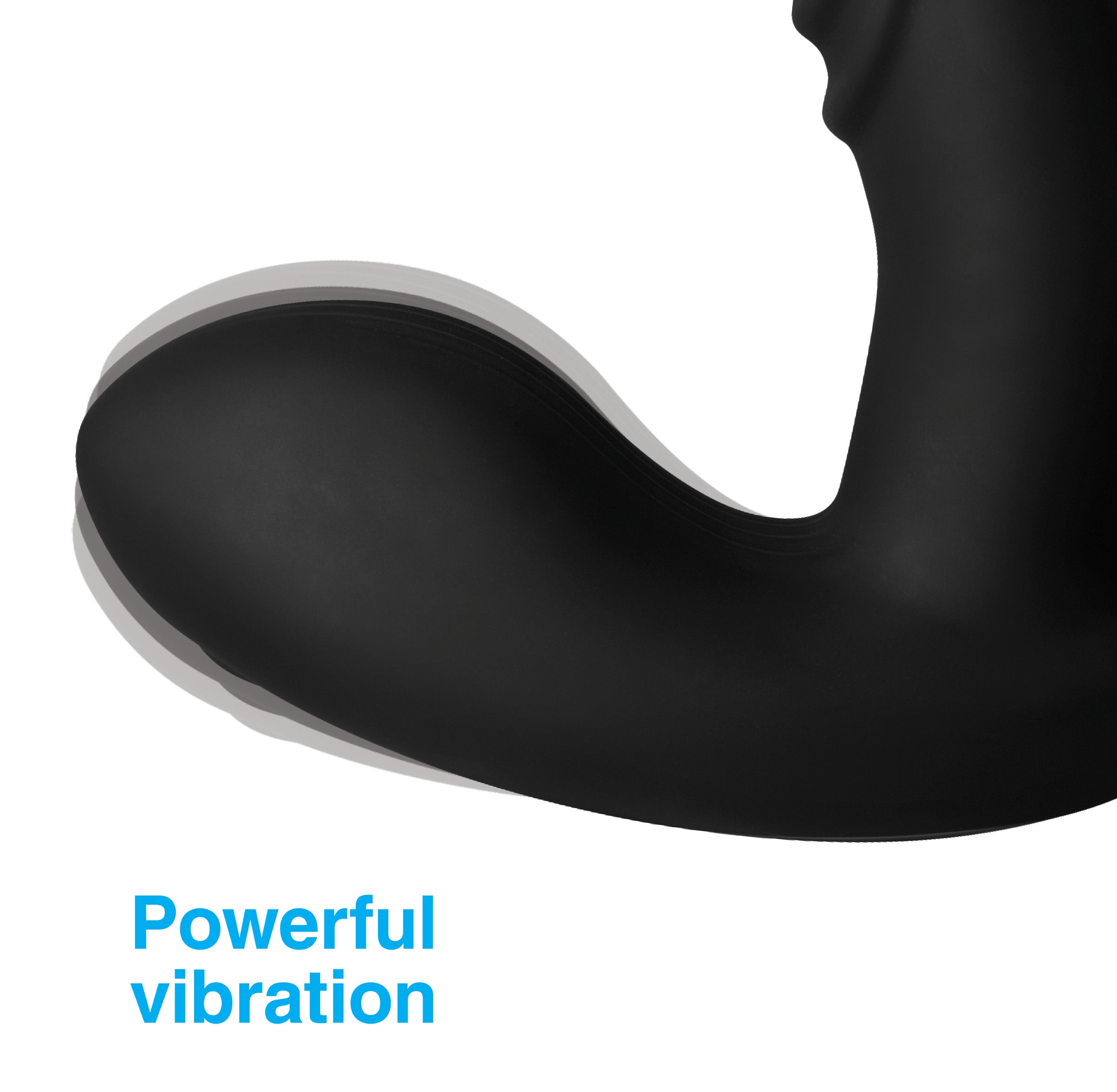 Alpha-Pro 7X P-Thump Tapping Prostate Stimulator Black