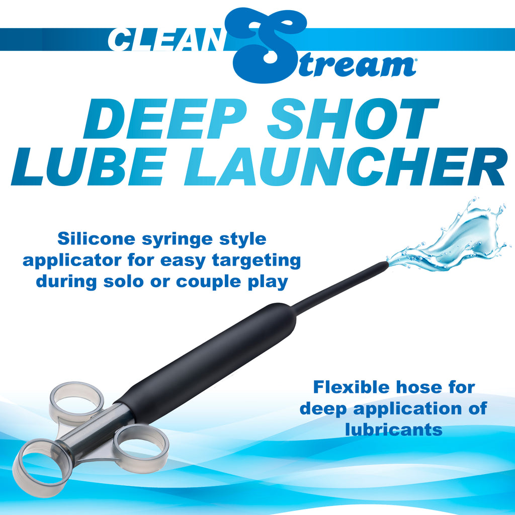 CleanStream Deep Shot Lubricant Launcher Black