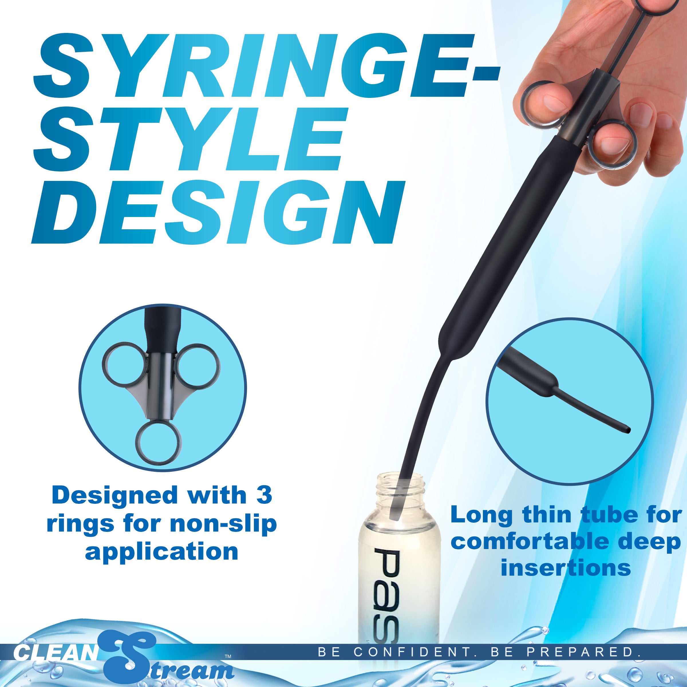 CleanStream Deep Shot Lubricant Launcher Black