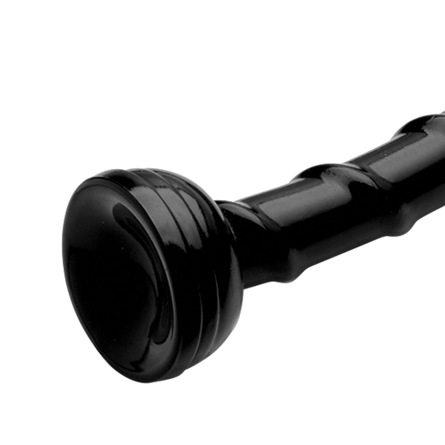 Hosed Hosed Swirled 18 Inch Thin Anal Snake Black