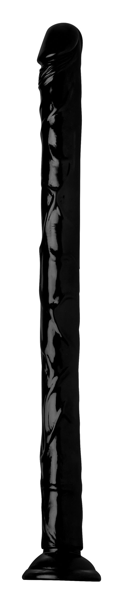 Hosed Hosed Realistic 19 Inch Anal Dildo Black