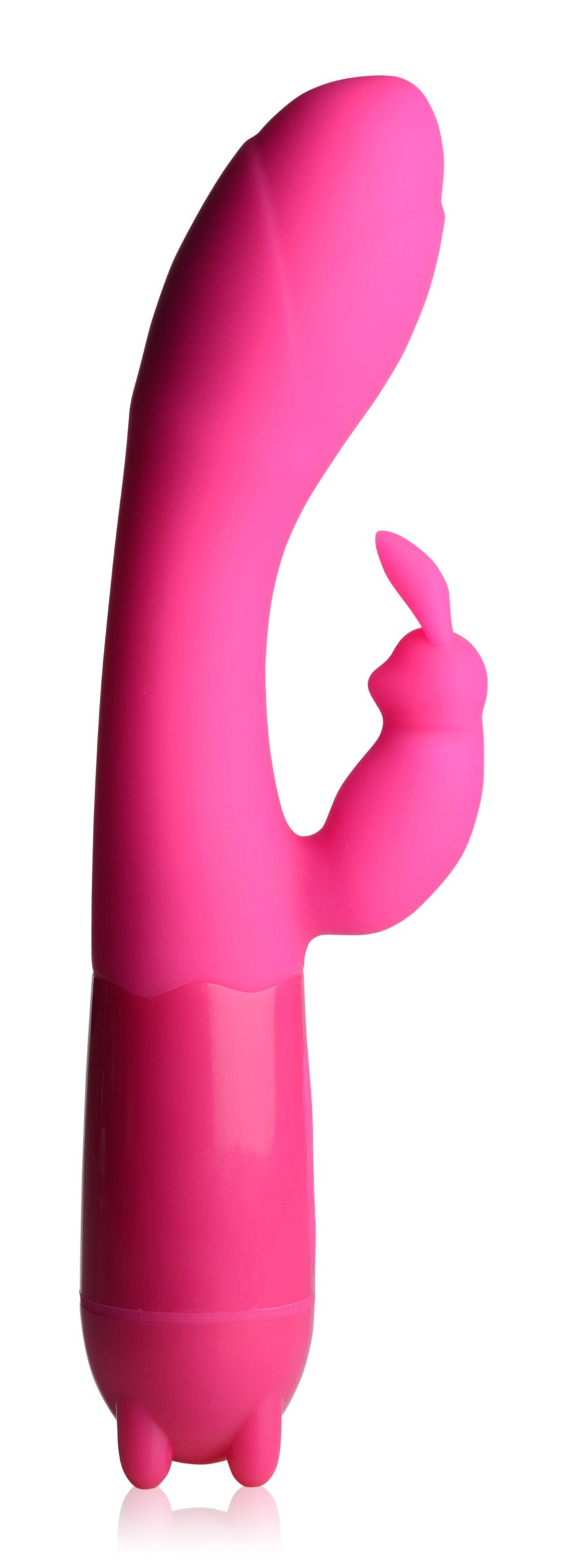 Frisky Rebel Rabbit 21X Silicone Vibrator Pink