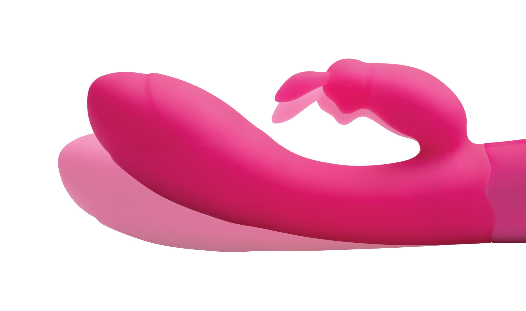 Frisky Rebel Rabbit 21X Silicone Vibrator Pink