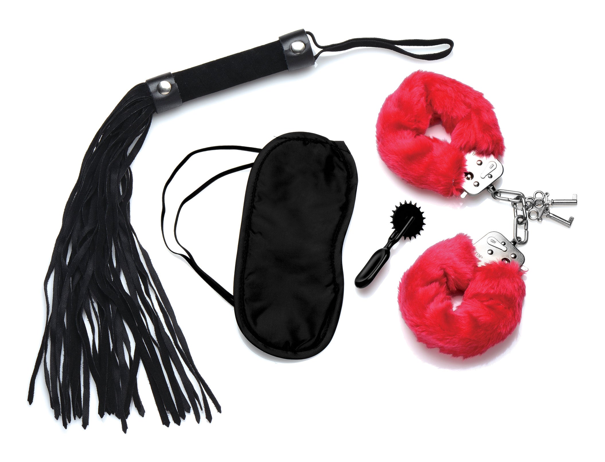 Frisky Passion Fetish Kit with Heart Gift Box Red