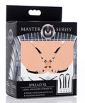 Master Series Spread XL Labia Spreader Straps Black